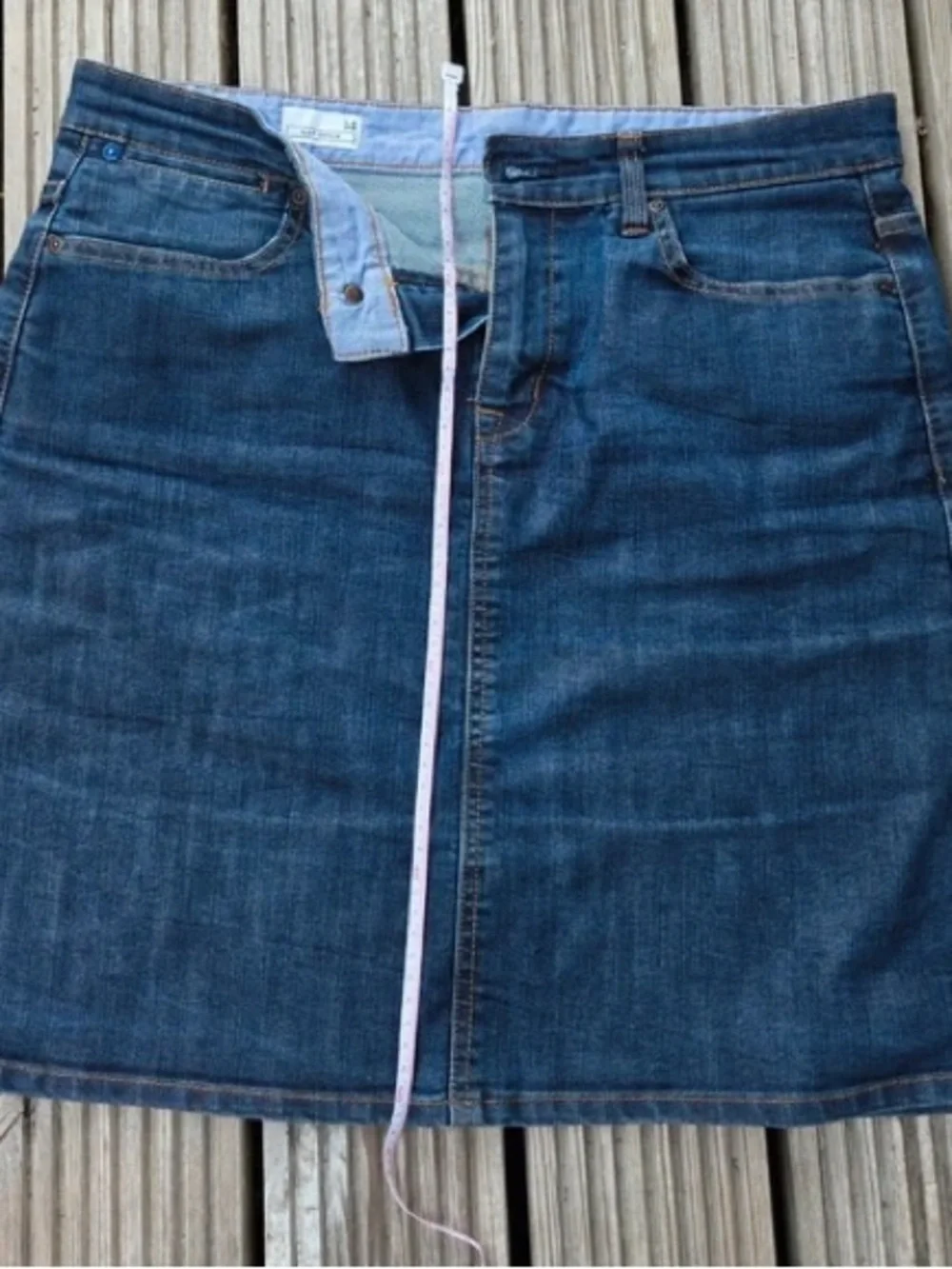 GAP Dark Blue Denim Mini Skirt